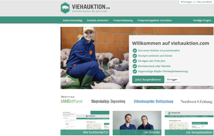 Viehauktion.com, Simon Meyborg, Felix Meyborg, Viehauktion