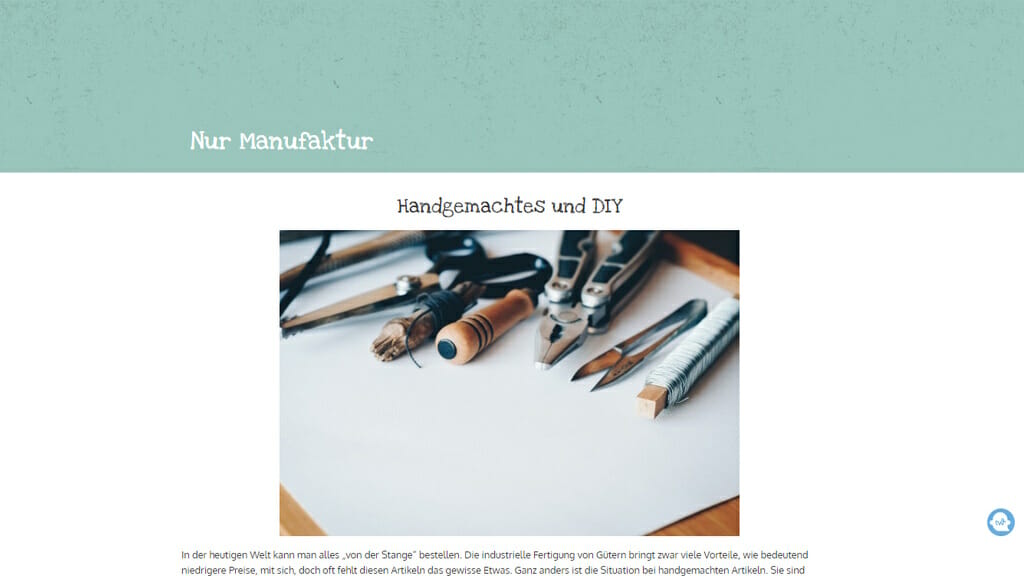 Nur Manufaktur - ein Herz für Handgefertigtes_TB Nur Manufaktur - ein Herz für Handgefertigtes_TB