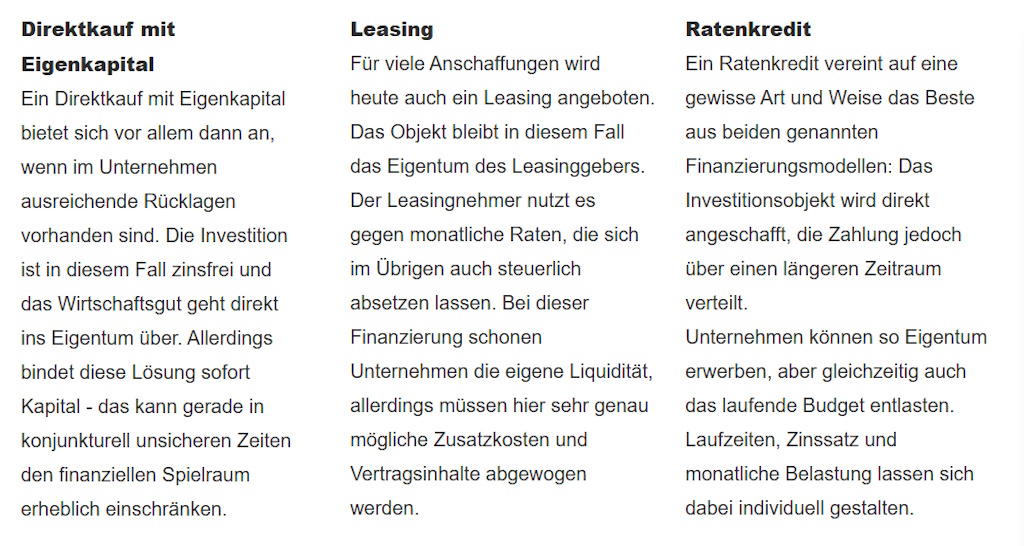 Wie kalkuliere ich größere Anschaffungen richtig_2 Wie kalkuliere ich größere Anschaffungen richtig_2
