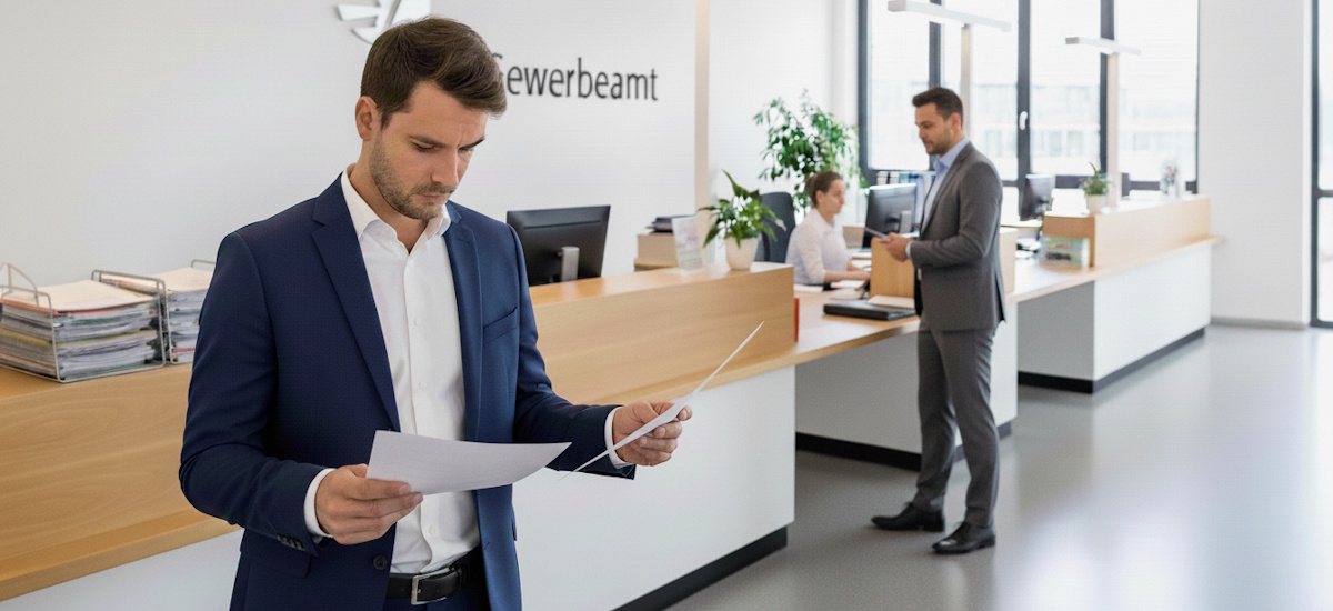 Unterschied Kleingewerbe und Kleinunternehmen beim Gewerbeamt mit Unterlagen prüfen