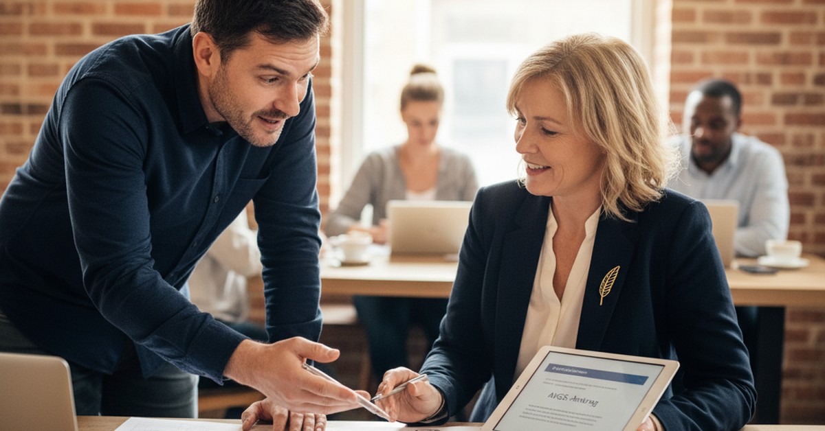 Ablauf AVGS Gründercoaching — So läuft Dein Gründercoaching mit dem AVGS-Gutschein ab: von Erstgespräch über Antrag bis