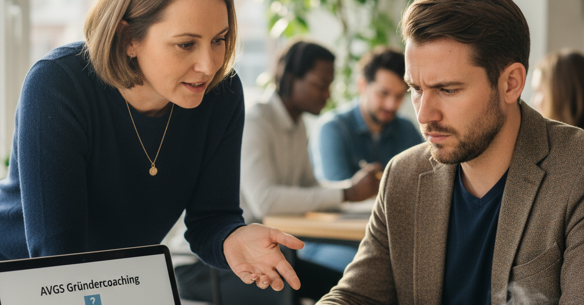 Anspruch AVGS Gründercoaching