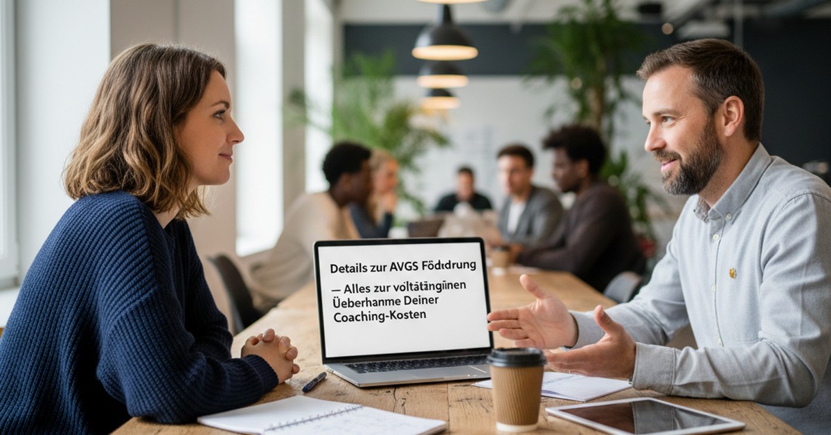 AVGS Förderung — Details zur AVGS Förderung — Alles zur vollständigen Uebernahme Deiner Coaching-Kosten