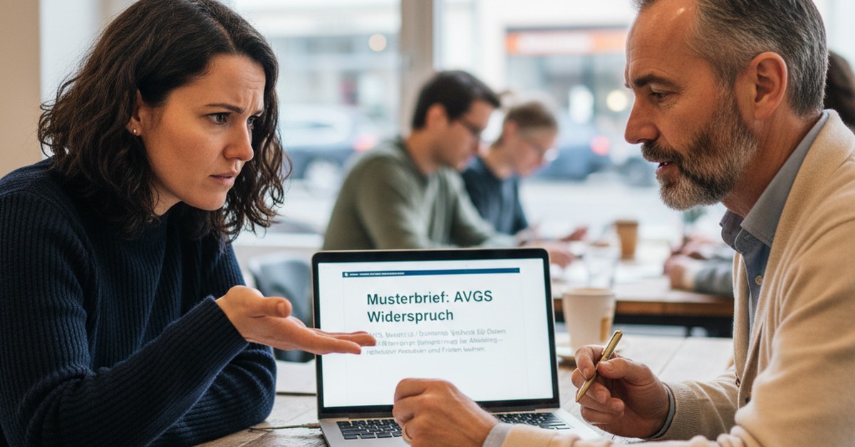 AVGS Musterbrief — Musterbrief: AVGS Widerspruch — AVGS Musterbrief als kostenlose Vorlage für Deinen Widerspruch gegen