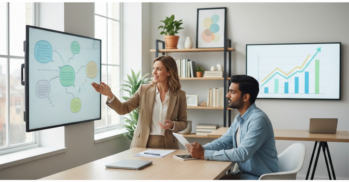 Coaching Inhalte — Inhalte im geförderten Coaching — Von Steuern bis Marketing: Diese Coaching Inhalte erwarten Dich im