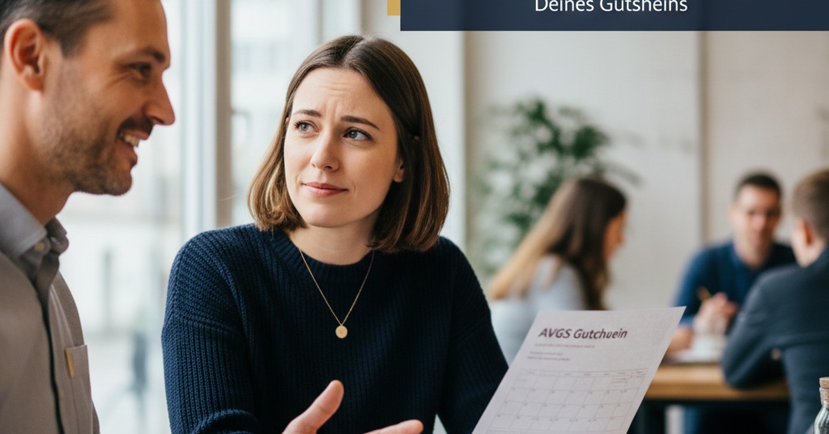 AVGS Gültigkeit — Gültigkeitsdauer des AVGS Gutscheins — Alles Wissenswerte zur zeitlichen Begrenzung Deines Gutscheins