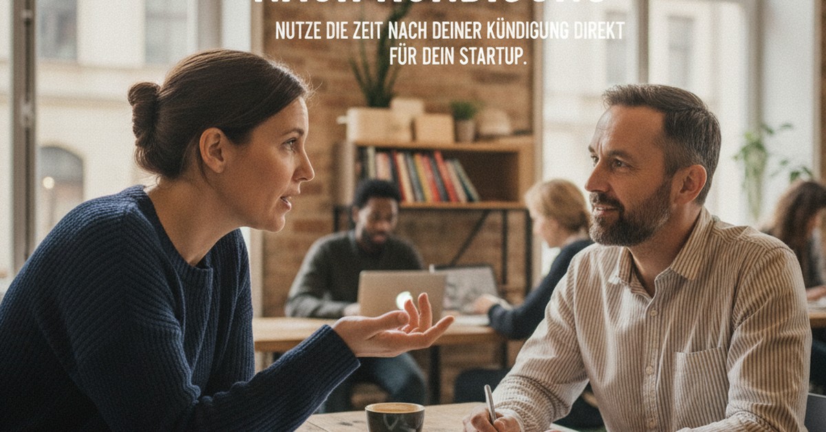 AVGS Hilfe nach Kündigung — Schnellstart-Hilfe nach Kündigung — Nutze die Zeit nach Deiner Kündigung direkt für Dein Sta