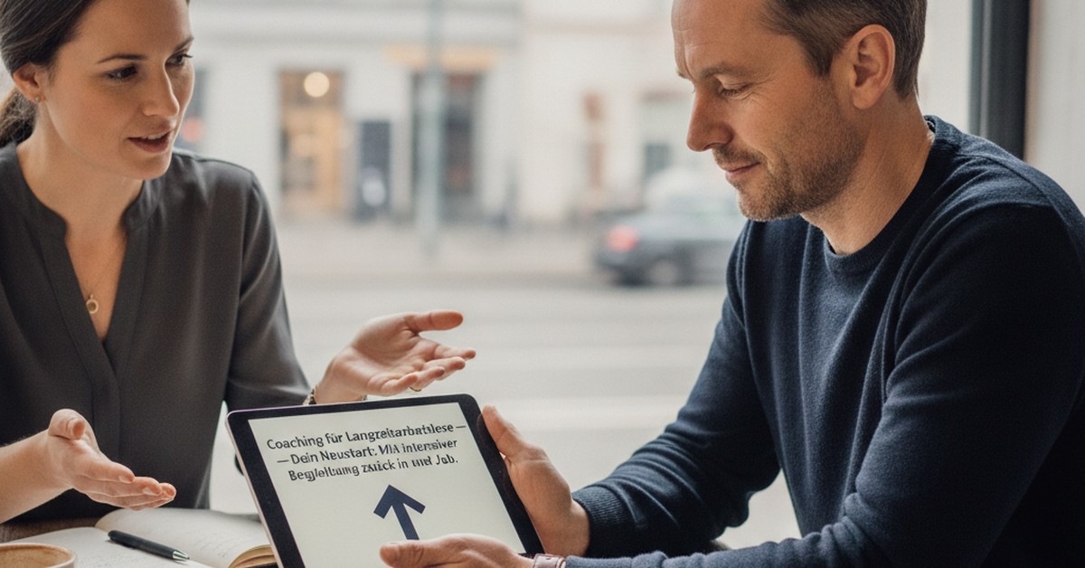 Coaching Langzeitarbeitslose — Coaching für Langzeitarbeitslose — Dein Neustart: Mit intensiver Begleitung zurück in den