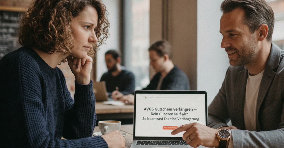 AVGS verlängern — AVGS Gutschein verlängern — Dein Gutschein läuft ab? So beantragst Du eine Verlängerung