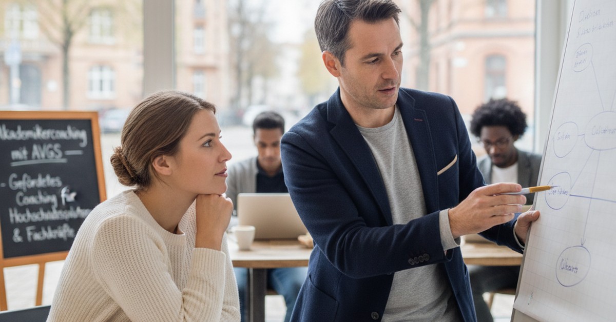 Akademikercoaching — mit AVGS — Gefördertes Coaching für Hochschulabsolventen & Fachkräfte