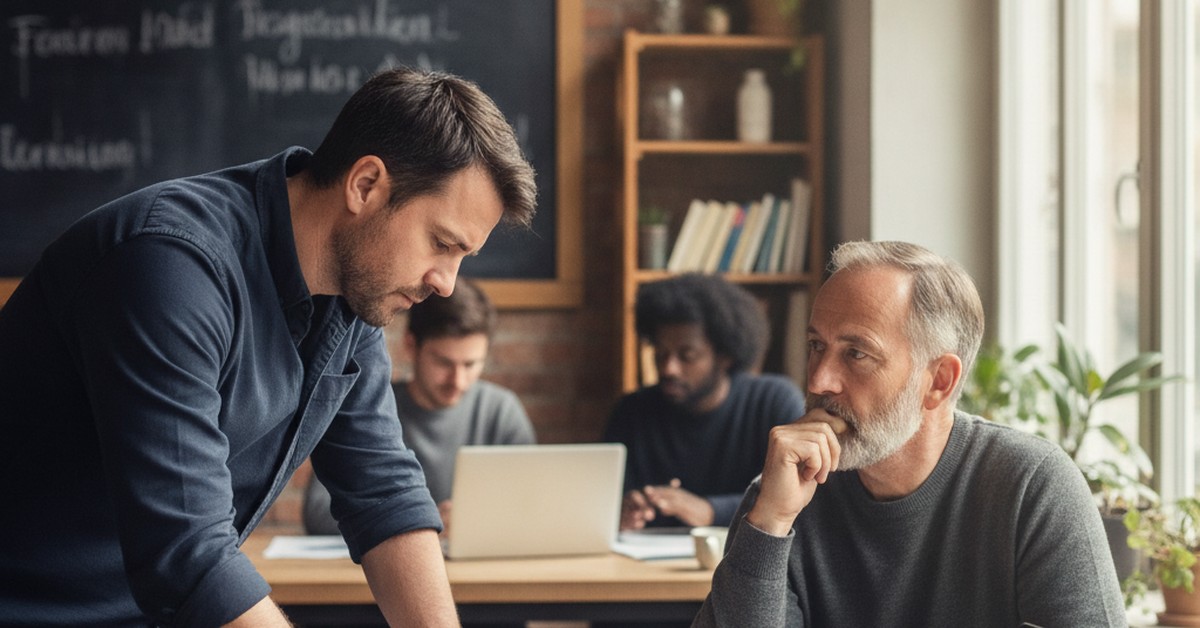 AVGS für Männer — AVGS Gründercoaching für Männer — Zielgerichteter Business-Aufbau mit gefördertem Coaching