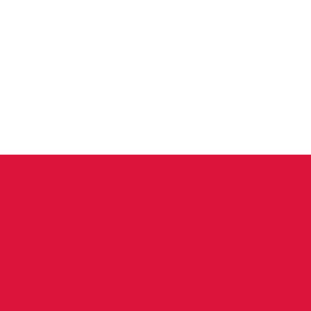 Sprache Polnisch Flagge