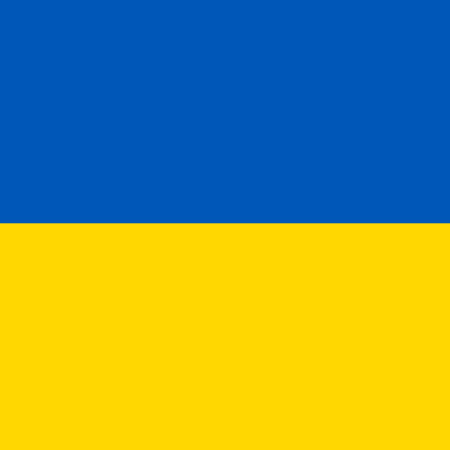 Sprache Ukrainisch Flagge