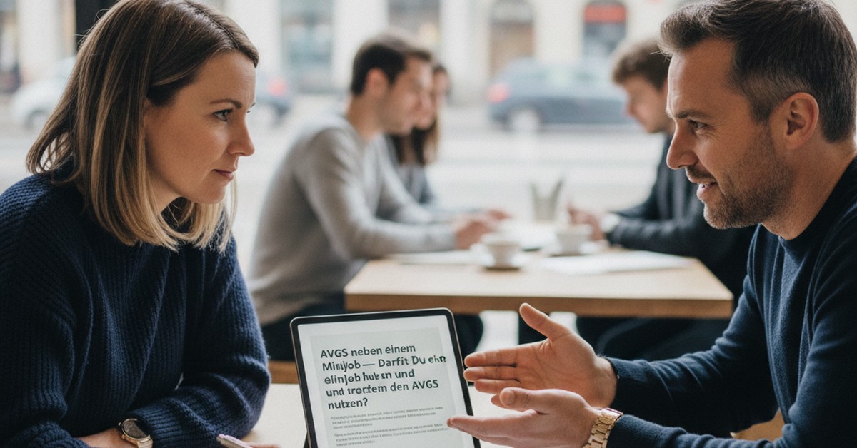 AVGS Minijob — AVGS neben einem Minijob — Darfst Du einen Minijob haben und trotzdem den AVGS nutzen?